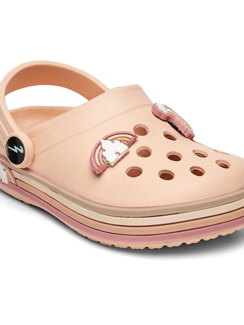 GC-9001K Peach Kid's Clogs